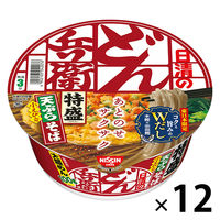 カップ麺 日清のどん兵衛 特盛天ぷらそば（東日本版） 日清食品 12個