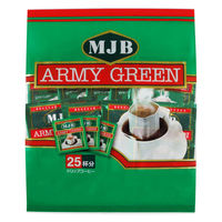 【ドリップコーヒー】MJB アーミーグリーン ドリップコーヒー 1袋（25杯入）