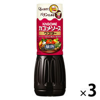 カゴメ　醸熟ソースウスター　500ml　3本