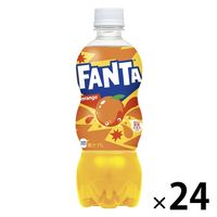 【炭酸飲料】　ファンタ　オレンジ 500ml　1箱（24本入）