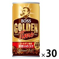 【缶コーヒー】サントリー BOSS（ボス）ゴールデンタイム 185g 1箱（30缶入）