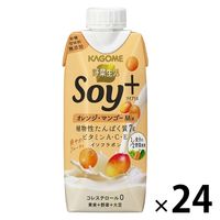 カゴメ 野菜生活Soy+ オレンジ・マンゴーMix 330ml 1セット（24本）