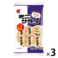 ミニサラダ九州醤油味 1セット（3袋入）