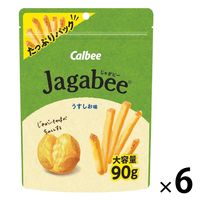 カルビー Jagabeeうすしお味 たっぷりパック 90g 6袋 スナック菓子 おつまみ おやつ