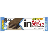 森永製菓　inバー（インバー） ジュニアプロテイン ココア　1本　栄養補助食品