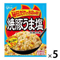 江崎グリコ 焼豚うま塩炒飯の素 5個 チャーハンの素