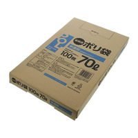 システムポリマー/GA-704B/半透明ポリ袋 70L Box 100枚×8箱　1個（直送品）