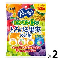 バヤリースとろける果実のど飴　1セット（2袋入）　アサヒグループ食品