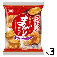 亀田製菓 亀田のまがりせんべい 16枚 1セット（3袋）