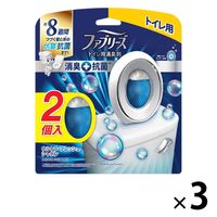 ファブリーズトイレ用W消臭+抗菌　菌ウルトラ・フレッシュ・シャボン 1セット（6個:2個入×3パック）消臭剤 P&G