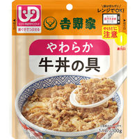 吉野家 【介護食】吉野家のやさしいごはん レトルトやわらか牛丼 100g　877633　1セット（24袋入）（直送品）