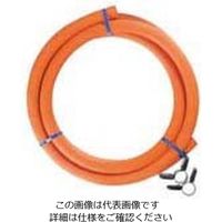 ダンロップホームプロダクツ LPガス用ゴムホース カットホース 3mバンド付(9.5mm) 62-6497-42 1個（直送品）