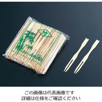 松尾物産 竹フォーク（１００本入） 62-6505-48 1袋（100本入）