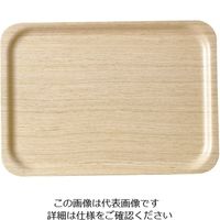サイトーウッド 木製トレー長角(ホワイトオーク) 1004H 1個 62-6522-63（直送品）