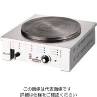 遠藤商事 電気式クレープ焼器 1個 62-6538-17（直送品）
