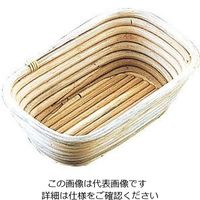 遠藤商事 Murano(ムラノ)籐製醗酵カゴ 小判型 小 62-6576-03 1個（直送品）