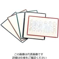 えいむ 洋風メニューブック用中紙 小(A5)(10枚入) 61-7998-41 1組(10枚)（直送品）