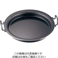 カンダ 鉄プレス餃子鍋 42cm 62-6445-77 1個（直送品）