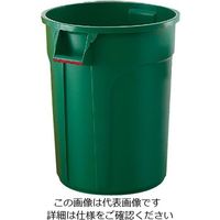 Trust トラスト ラウンドコンテナ 208L グリーン 1015 1個 62-6615-47（直送品）