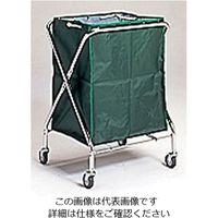 遠藤商事 BM ダストカー 大 緑 62-6613-67 1台（直送品）