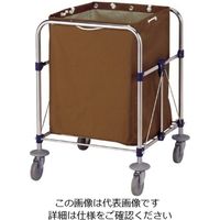 遠藤商事 リサイクルカート Y-2 大 ブラウン 1台 62-6613-79（直送品）