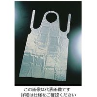 遠藤商事 エンボス 使いすて前掛(25枚入) 62-6630-32 1ケース(25枚)（直送品）