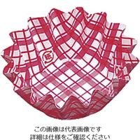アヅミ産業 紙カップ ココケース 丸型(500枚入) 赤 5 1ケース(500枚) 62-6648-76（直送品）