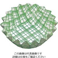 アヅミ産業 紙カップ ココケース 丸型 緑