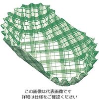 アヅミ産業 紙カップ ココケース小判型 緑