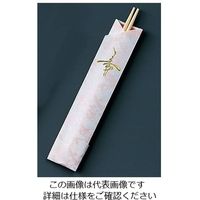 遠藤商事 袋入祝箸5膳 アスペン祝箸 24cm両細 (1ケース300パック入) 62-6650-78 1ケース(1500膳)（直送品）