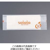 アオトプラス 紙おしぼりSalala(1500本入) (100本×15袋) 62-6651-99 1ケース(1500本)（直送品）