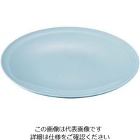 ニシキ プラ容器 高台皿 青磁 尺4(5枚入) 62-6653-12 1ケース(5枚)（直送品）