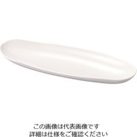 若泉漆器 メラミン 小判長手盛鉢 大 40cm 1個 62-6675-18（直送品）