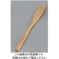 クラフト木の実 木製メープルカトラリー バターナイフ 61782 1本 62-6721-96（直送品）