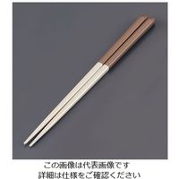 リック 木製 ブライダル箸(5膳入) パールホワイト/ベージュ 62-6727-56 1ケース(5膳)（直送品）
