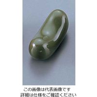 エムズジャパン まくら型箸置 緑 T03-162 1個 62-6728-63（直送品）
