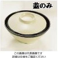 関東プラスチック工業 メラミン「信楽」 飯椀 蓋 MM-221 1個 62-6848-59（直送品）