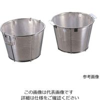 アズワン BK 18-8パンチング醸造用米揚ザル 把手A