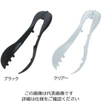 アズワン IKD耐熱すくいトング ブラック 1個 62-8200-71（直送品）