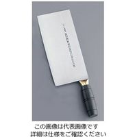 遠藤商事 陳枝記 カラー中華包丁 ブラック KF1912BK 1本 63-1252-68（直送品）