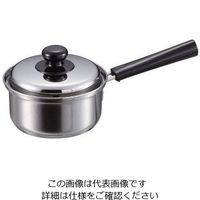 パール金属 クックパレス 3層底片手鍋 14cm HB-2524 1個 63-2761-53（直送品）