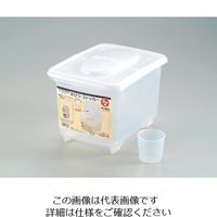 パール金属 ストックス 米びつ・ストッカー5kg用(計量カップ付) H-5542 1個 63-2752-89（直送品）