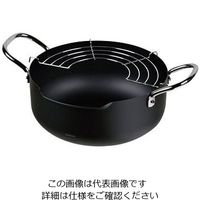 パール金属 メイドインジャパン 鉄製注ぎやすい天ぷら鍋 22cm HB-1891 1個 63-2759-12（直送品）