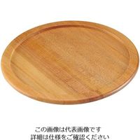 江部松商事 ステーキ&ピザプレート用木台(アルミ枠付用)33cm用 63-7140-86 1個（直送品）