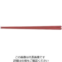 福井クラフト SPS樹脂箸 えびす四角 21.8cm 茶 63-7183-52 1個（直送品）