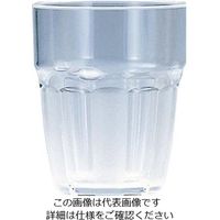 関東プラスチック工業 PC マーレ 段付タンブラー KBー111 クリア 63-7185-53 1個（直送品）