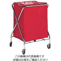 江部松商事 BM ダストカー 袋付(折りたたみ式)大 赤 236L 63-7225-32 1個（直送品）