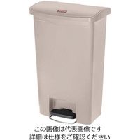 アズワン ラバーメイド スリムジムステップオンコンテナー フロントステップ 30L ベージュ 1883456 1個 63-7231-86（直送品）