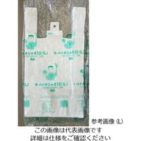 中川製袋化工 レジ袋 バイオじゃろ10 SS 乳白 1ケース（2000枚） 63-7820-38（直送品）