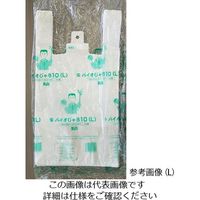 中川製袋化工 レジ袋 バイオじゃろ10 M 乳白 1ケース（2000枚） 63-7820-40（直送品）